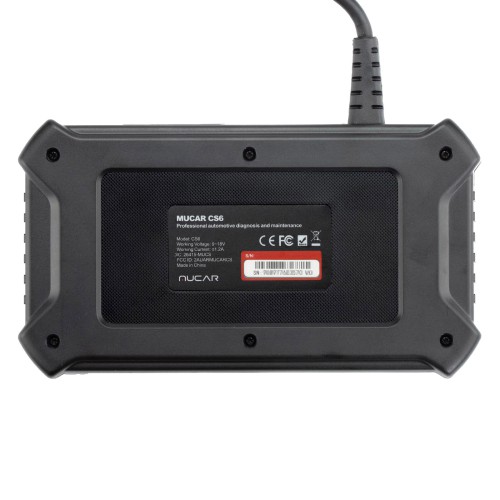 THINKCAR MUCAR CS6 Diagnostic Scanner Supports 6 System Diagnoses, 7 Reset Services, Full OBD2 Functions