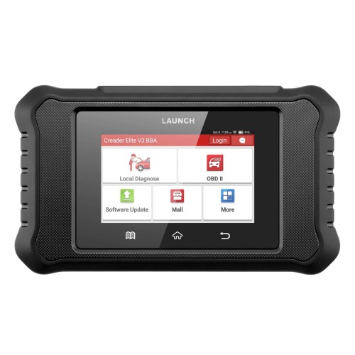 LAUNCH X431 Creader Elite BBA V3.0 OBD2 Scanner for Audi/Benz/BMW, Full Systems Bi-Directional, Advanced ECU Coding  Auto VIN Scan Free Update