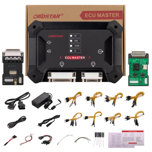 OBDSTAR ECU Master B Configuration for Motorcycle ECM Clone Support VlN Data ISN Read/Write Virgin Reset Checksum and Mileage Calibration