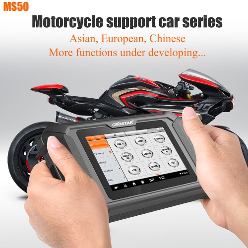 [US Ship] [Second-Handed] 90% New OBDSTAR MS50 Tablet standard version for Motorcycle/ Snowmobile/ ATV/ UTV