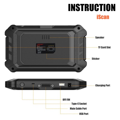 [US Ship Only] [Second-Handed] 90% New OBDSTAR iScan MV Agusta Intelligent Motorcycle Diagnostic Tool Portable Tablet Scanner