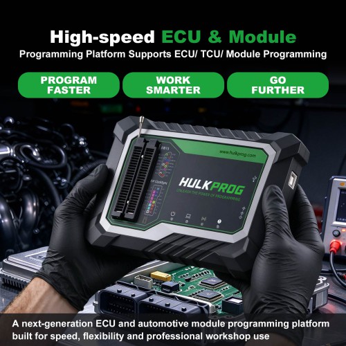 [No Annual Fee] ​​​​​​​HULKPROG Bench EEPROM MCU ECU Programmer No Annual Fee Supports Custom Module Workspace