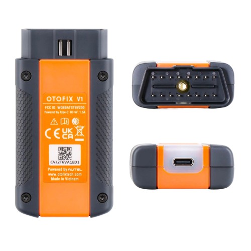 OTOFIX D1 PROS2 ECU Coding Automotive Diagnostic Scanner Bi-Directional Scan Tool 2 Year Free Updates FCA Renault SGW CANFD DoIP