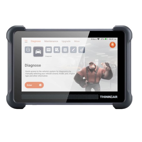 THINKSCAN 672 Diagnostic Scanner Supports CAN-FD Protocol IMMO Key Matching 28+ Reset Functions, Lifetime free update
