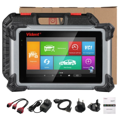 VIDENT iSmart800 Pro Automotive Diagnostic Scanner Support All Systems ECU Diagnosis 18 Month Free Update Better Than Autel MK808