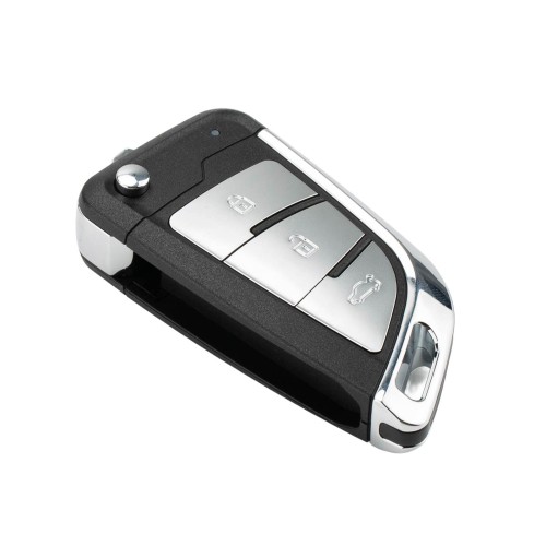 5pcs/lot XHORSE XKKF26EN Knife II Style Flip Key 3 Buttons Second Generation Universal Wired Remote Key