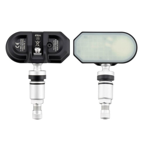 LAUNCH TSENSOR-B Programming-free Bluetooth Tire Pressure Sensor for Tesla (Adjustable Angle, Frosted Silver)