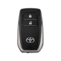 Key Shell for Toyota Highlander 1690 Type 2 Buttons with Logo Fit XM Smart Key 5pcs/lot