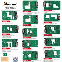 Xhorse MQB48 Adapters No Disassembly No Soldering 13 Full Set XDNPM3GL Work With Multi-PROG/ VVDI PROG/ Key Tool Plus