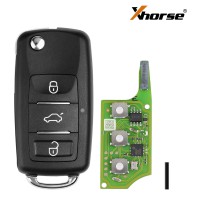 Xhorse XEB510EN Volkswagen B5 Type Super Remote with XT27B Super Chip 5pcs/lot
