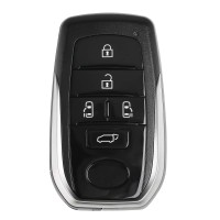 Xhorse XSTO20EN Toyota XM38 Smart Key 5 Buttons key shell 5pcs/lot