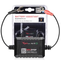 Vgate Battery Assistant BlueTooth 4.0 Wireless 6~20V Automotive Battery Load Tester Diagnositic Analyzer Monitor for Android & iOS