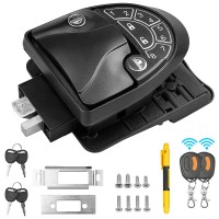 [US Ship Only] RV Keyless Entry Door Lock Camper Trailer Door Lock for RV Caravan Travel Trailer