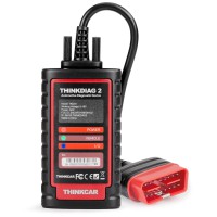 [EU Ship] THINKCAR Thinkdiag 2 All System Bidirectional Control for iOS & Android, Bluetooth with CAN-FD, AutoVIN 15+ Reset Functions, ECU Coding