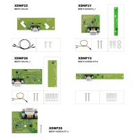 Xhorse XDNPP3CH MB91F Adapters Solder-free Honda Hyundai Kia 6Pcs Set for VVDI MINI PROG and KEY TOOL PLUS