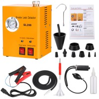 Automobile Smoke Leak Detector SL200, Air Mode, Smoke Mode, Quick Diagnosis, Test Leak in Vehicle Pipe Systems