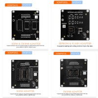 [US Ship Only] [Second-Handed] 90% New Xhorse VH24 SOP44 & TSOP48+VH29 EEPROM & FLASH+VH30 SOP44+VH31 TSOP48 Adapters Work with MULTI-PROG