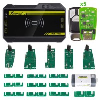 [Bundle Kit] Xhorse VVDI MLB Tool with Solder-free Adapter and 5pcs Xhorse XSMA41EN MLB Remote Key 3 Buttons+ Key Shell