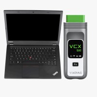 VXDIAG VCX SE DoIP for BENZ and VW 3 in 1 with Free DONET Authorization and 2TB SSD Pre-installed on Second-Hand Lenovo T440P Laptop