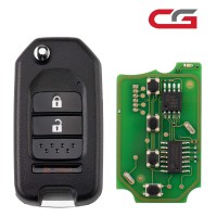 CGDI C13-000003 HON.D Style(Flip-2+1BTN) 3 Buttons Wire Remote Used with CGDI K2 Remote Key Programmer 5pcs/lot