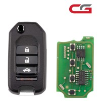 CG A10-3+1 HON.D Style(Flip-3+1BTN) 4 Buttons Wire Remote Used with CGDl K2 Remote Key Programmer 5pcs/lot