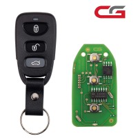 CGDI C13-000007 HYU.D Style(Separate-3+1BTN)) 4 Buttons Wire Remote Used with CGDI K2 Remote Key Programmer 5pcs/lot