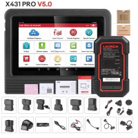 [EU/UK Version] Launch X431 PRO (X431 V 5.0) 8 inch Tablet Wifi/Bluetooth Full System Diagnose with 30+ Special Functions 2 Years Free Update