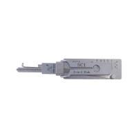 ABUDU SC1 (Schlage) Flat Milling Single Track Opening and Reading Teeth 2-in-1 Tool, Tooth Depth (5-cut) IC CARD: 871