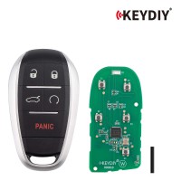 KEYDIY KD ZB16-5 Universal Smart Remote Key 4+1 Buttons for Alfa Romeo Type 5pcs/lot