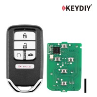 KEYDIY KD ZB10-5 Universal Smart Remote Key 4+1 Buttons for Honda Type 5pcs/lot