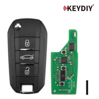 KEYDIY KD NB47-3 Universal Flip Remote Key 3 Buttons for Peugeot Type 5pcs/lot