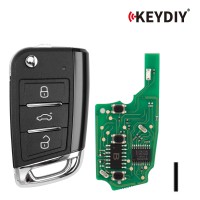 KEYDIY KD NB15-3 Universal Flip Remote Key 3 Buttons for VW MQB Type 5pcs/lot