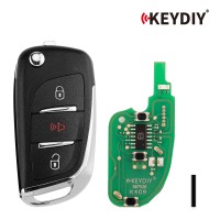 5pcs/lot KEYDIY KD B11-2+1 Universal Flip Remote Key 2+1 Buttons for Peugeot Type
