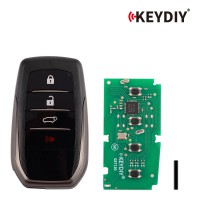 5pcs/lot KEYDIY KD ZB35-4 Universal Smart Remote Key 3+1 Buttons for Toyota Type