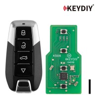 5pcs/lot KEYDIY KD ZB61-4 Universal Smart Remote Key 4 Buttons