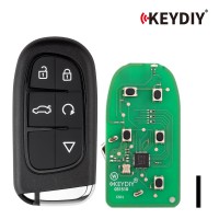 5pcs/lot KEYDIY KD ZB34-5 Universal Smart Remote Key 5 Buttons for Jeep Chrysler Dodge Type