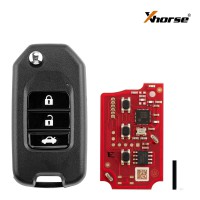 XHORSE XKHO20EN for Honda Folding 3 Buttons Second Generation Wired Remote Key 5pcs/lot