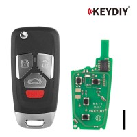5pcs/lot KEYDIY KD NB27-4 Universal Remote Key 4 Buttons