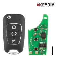 5pcs/lot KEYDIY KD B04-3 Universal Flip Remote 3 Buttons Key for Hyundai KIA Type