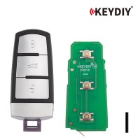 5pcs/lot KEYDIY KD ZB37-3 Universal Smart Remote Key 3 Buttons for VW Type