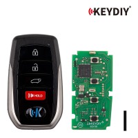 5pcs/lot KEYDIY KD TB01-4  for Toyota for Lexus Universal Smart Remote Key 3+1 Buttons With 8A Transponder