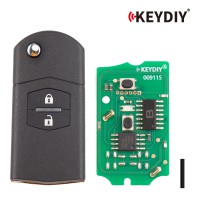 5pcs/lot KEYDIY KD B14-2 Universal Flip Remote Key 2 Buttons for Mazda Type