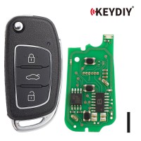 5pcs/lot KEYDIY KD B16-3 Universal Flip Remote 3 Buttons Key for Hyundai KIA Type