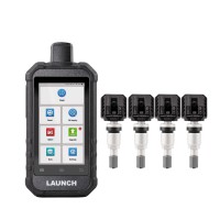 Launch Creader TPMS 5011 V2 Tire Pressure Tool 315MHz/433MHz with 12 Reset Service and 4pcs Metal LTR-05 RF Sensor