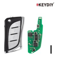 KEYDIY KD NB24-4 Universal Flip Remote Key 4 Buttons for Lexus Type 5pcs/lot
