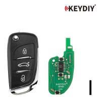 KEYDIY KD B11-3 Universal Flip Remote Key 3 Buttons for PSA Type 5pcs/lot