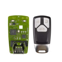 (OEM Chip Solution) Xhorse XSMA4YEN MLB Remote Key PCB for A.D A4 Type 3 Buttons with Key Shell