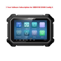 One Year Online Update Service for OBDSTAR D800 Configuration A Jet ski Marine Intelligent Diagnostic Scanner