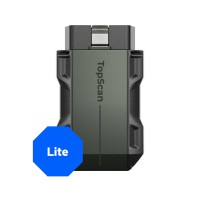 TOPDON TopScan Lite Bluetooth Supports 10 OBD2 Testing Modes, 8 Service Functions, 1 Year of Free Update & Warranty