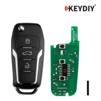 KEYDIY KD B12-3 Universal Flip Remote Key 3 Buttons for Ford Type 5pcs/lot